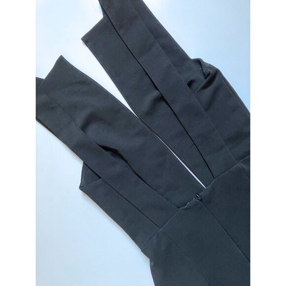 Solace London Conquest Knee Length Dress Black Size 8 - Picture 7 of 9